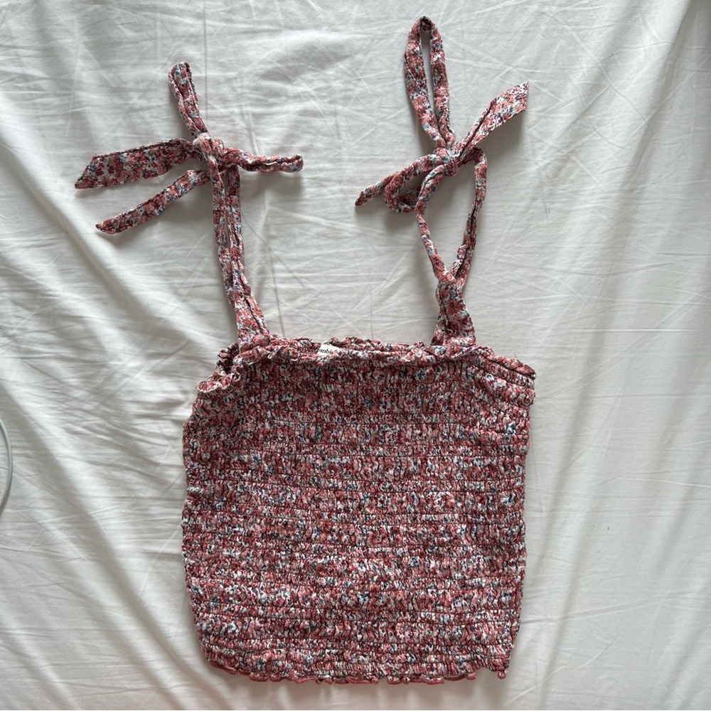 Ruched Style tank top